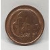 AUSTRALIA 1987 . ONE 1 CENT COIN . FEATHER-TAILED GLIDER